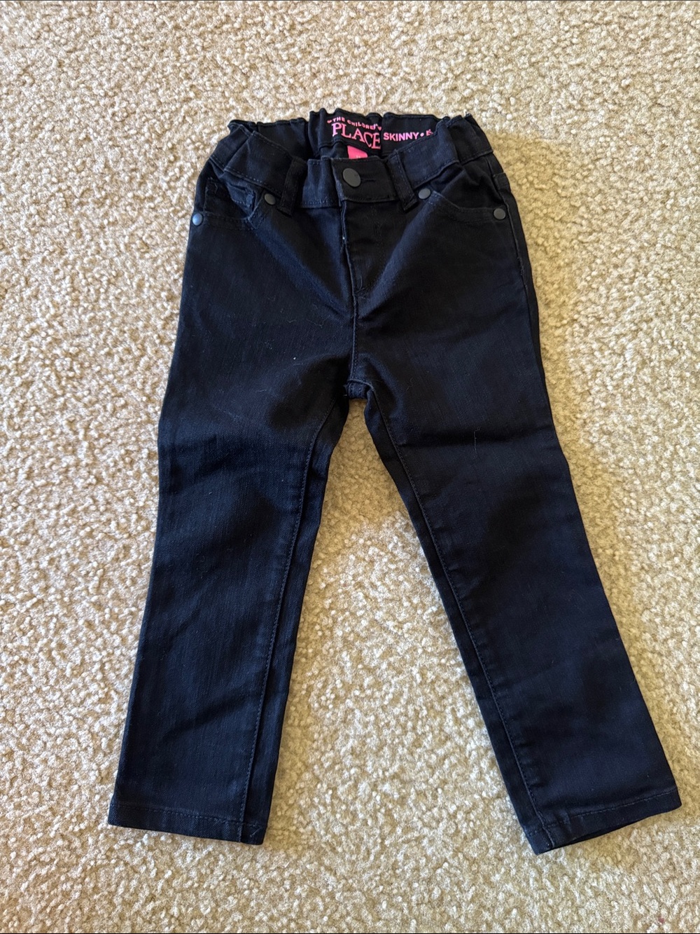 The Children's Place Black Skinny Jeans for Kids - Elastic Waist